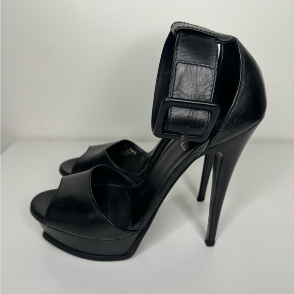 Yves Saint Laurent Platform Sandals - Size 38.5 - Picture 4 of 7